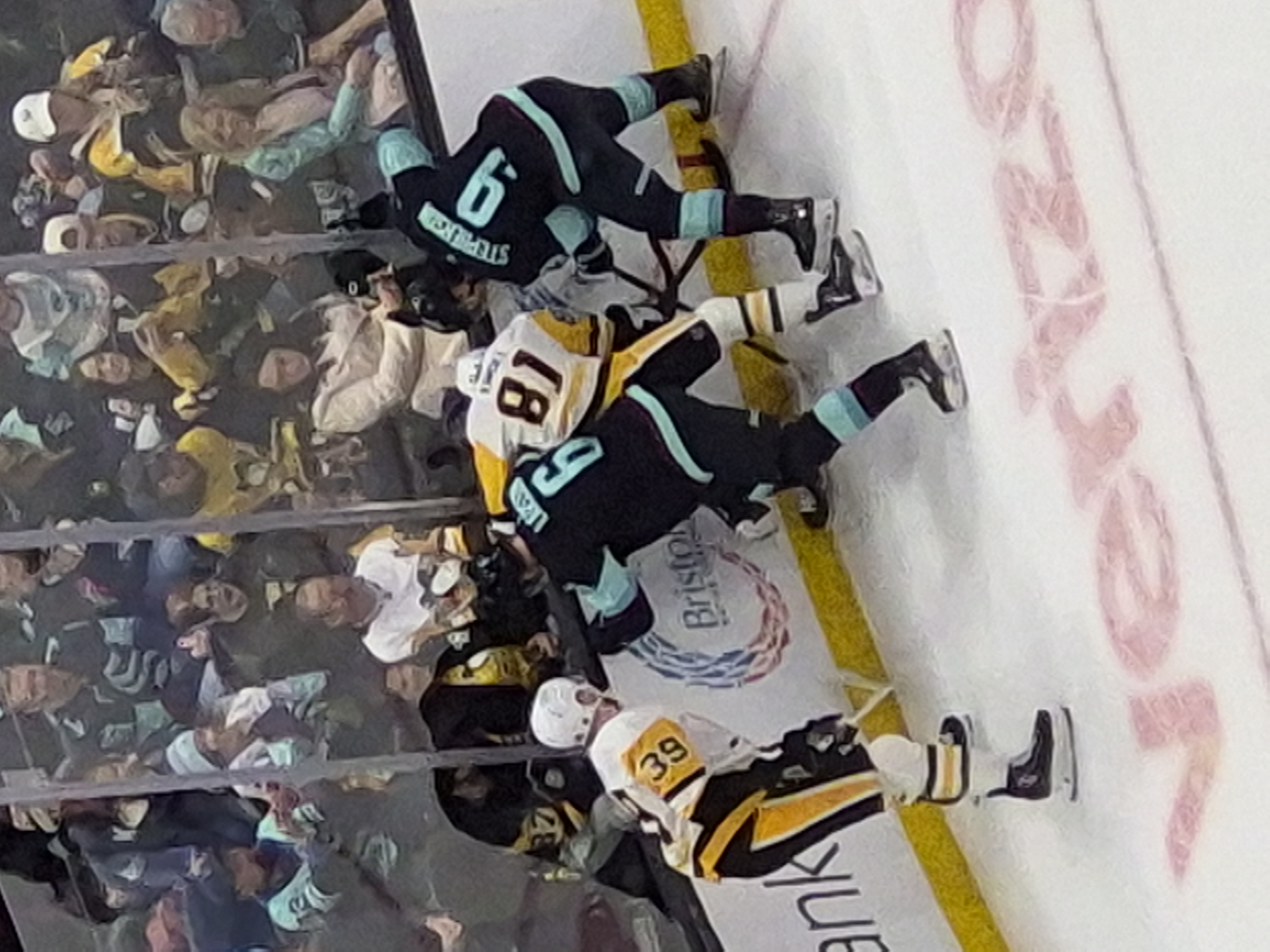 Kraken vs. Penguins pic
